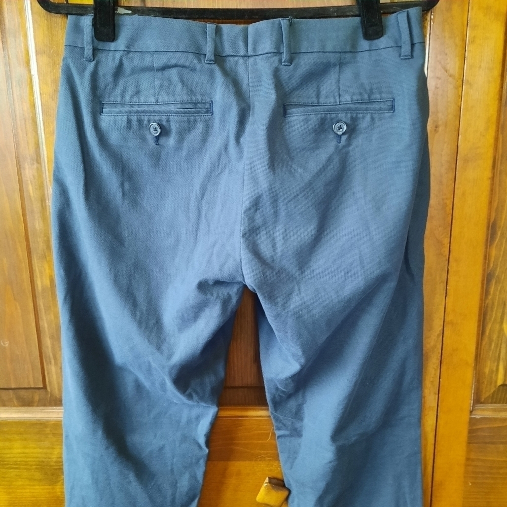 Bonobos Weekday Warrior Athletic Stretch Tuesday medium blue dress pants Size 30 - Picture 8 of 14